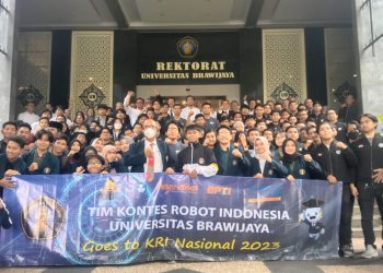 Tim Kontes Robot Indonesia UB Lolos dan Berangkat ke KRI Nasional 2023